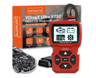 Zenwire Skaner Diagnostyczny OBD2 CAN VIN V750 - 1604675 - zdjęcie 2